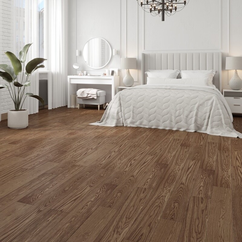 Инженерная доска EPPE 2-х слойная (шип-паз) Арт.: Eland Дуб Cognac EL 1507, Дуб Рустик, Лак