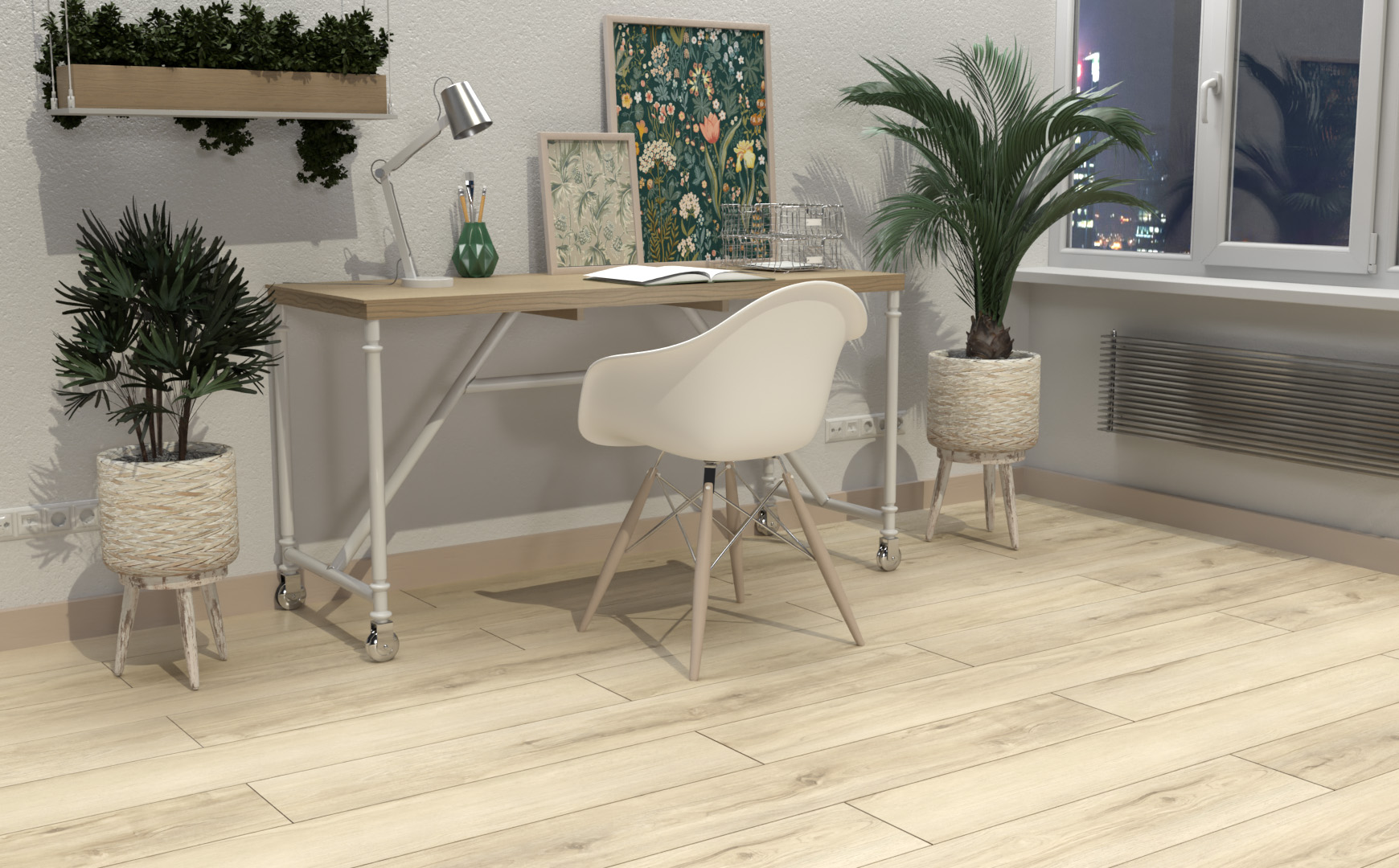 SPC Ламинат Planker Magnetic 4V Дуб Салер 1110