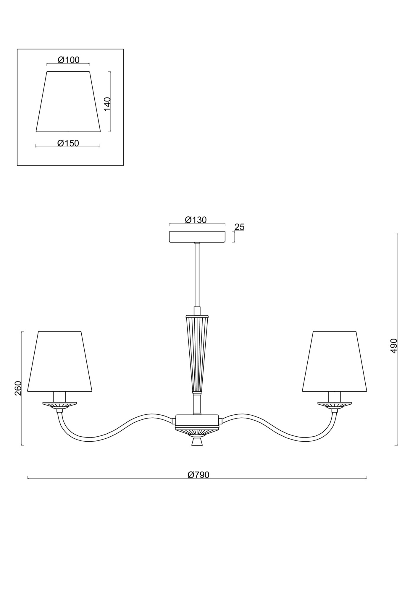 Люстра Freya FR2027PL-07N