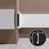 Молдинг Bello Deco М4 100x14x2000