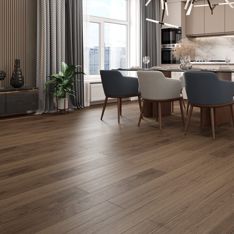 Инженерная доска EPPE 2-х слойная (замок) Арт.: Emon Дуб Antik EM 1602, Дуб Рустик, Лак