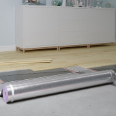 Подложка IXPE Солид Lamination с пароизоляцией фиолетовая - 1.0 мм