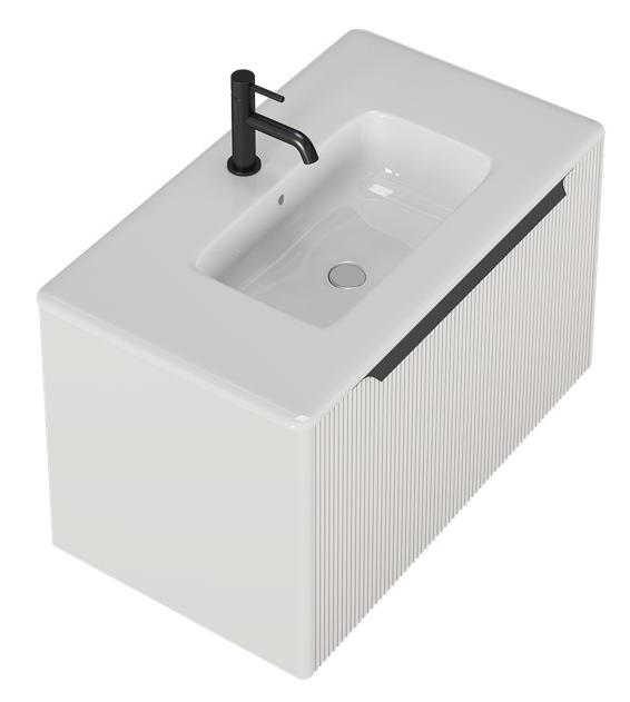 Тумба под раковину Creto Luna Ivory 80 см, 17-IV80