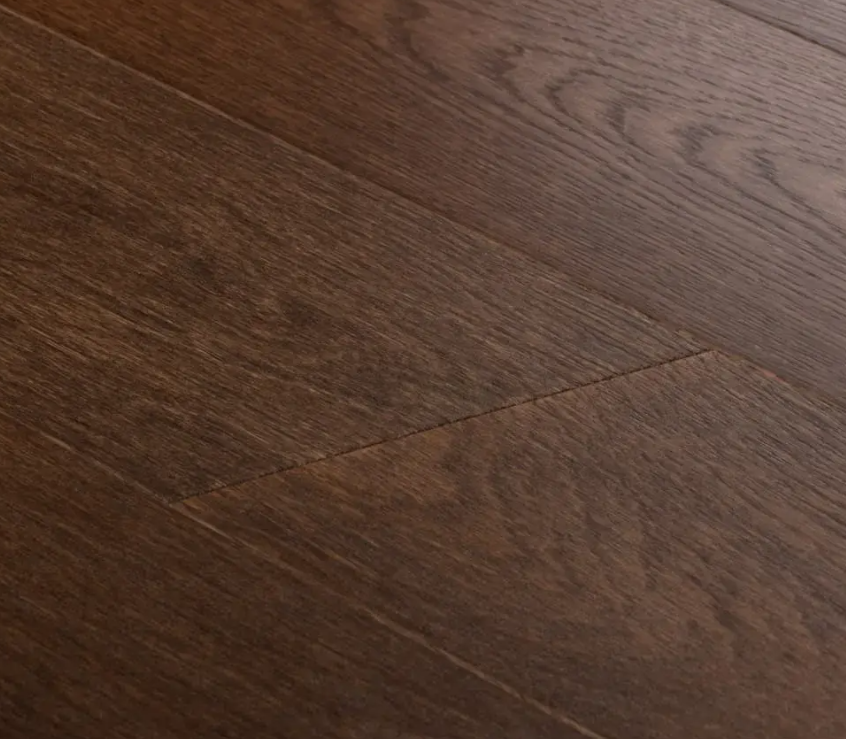 Инженерная доска Crownwood Элеганс (Royal Parket) 13 мм Дуб Натур Инферно лак с фаской