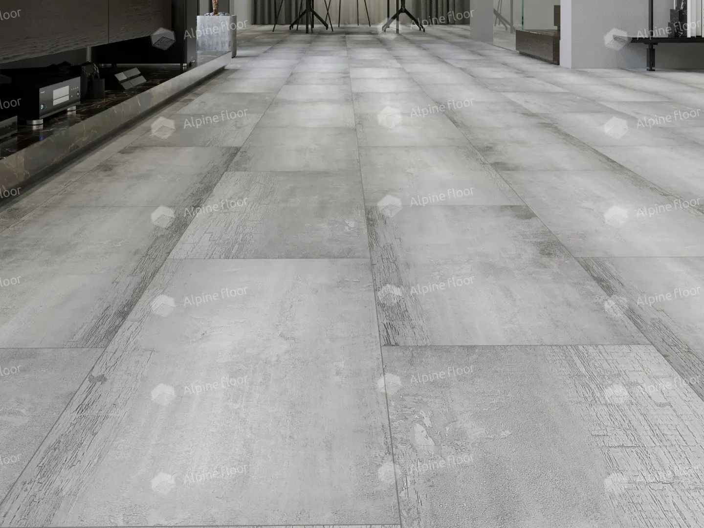 ПВХ-плитка Alpine Floor LVT Light Stone ЕСО 15-1 Корноулл 4V 43кл