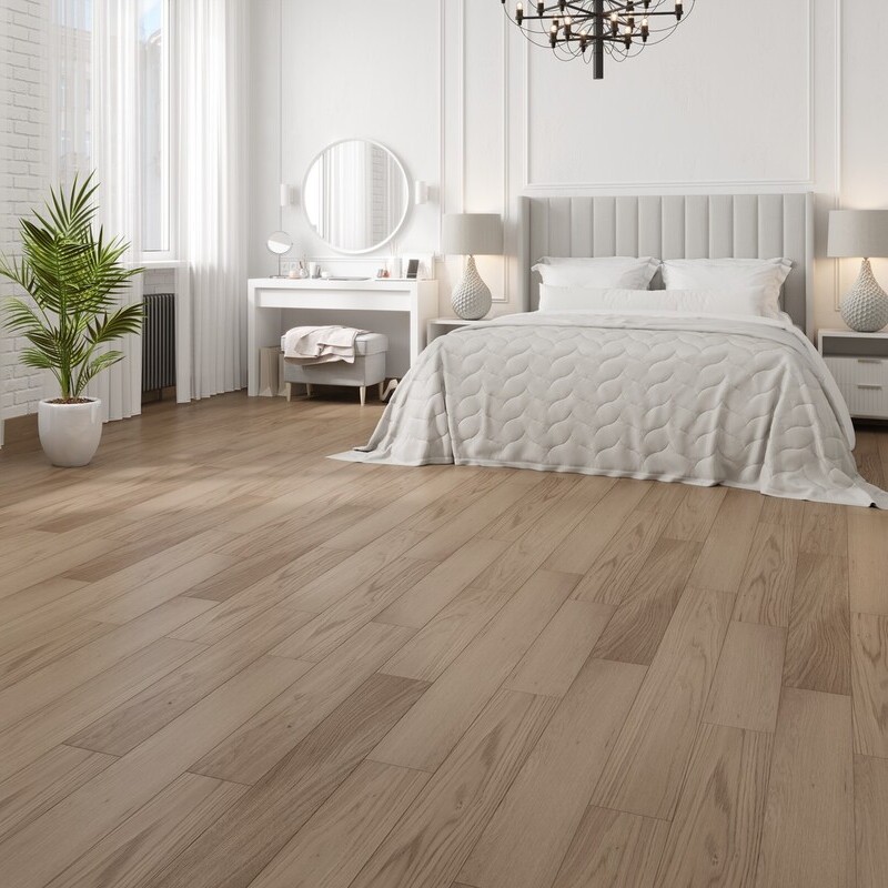 Инженерная доска EPPE 2-х слойная (шип-паз) Арт.: Eland Дуб Pearl EL 1506, Дуб Натур, Лак