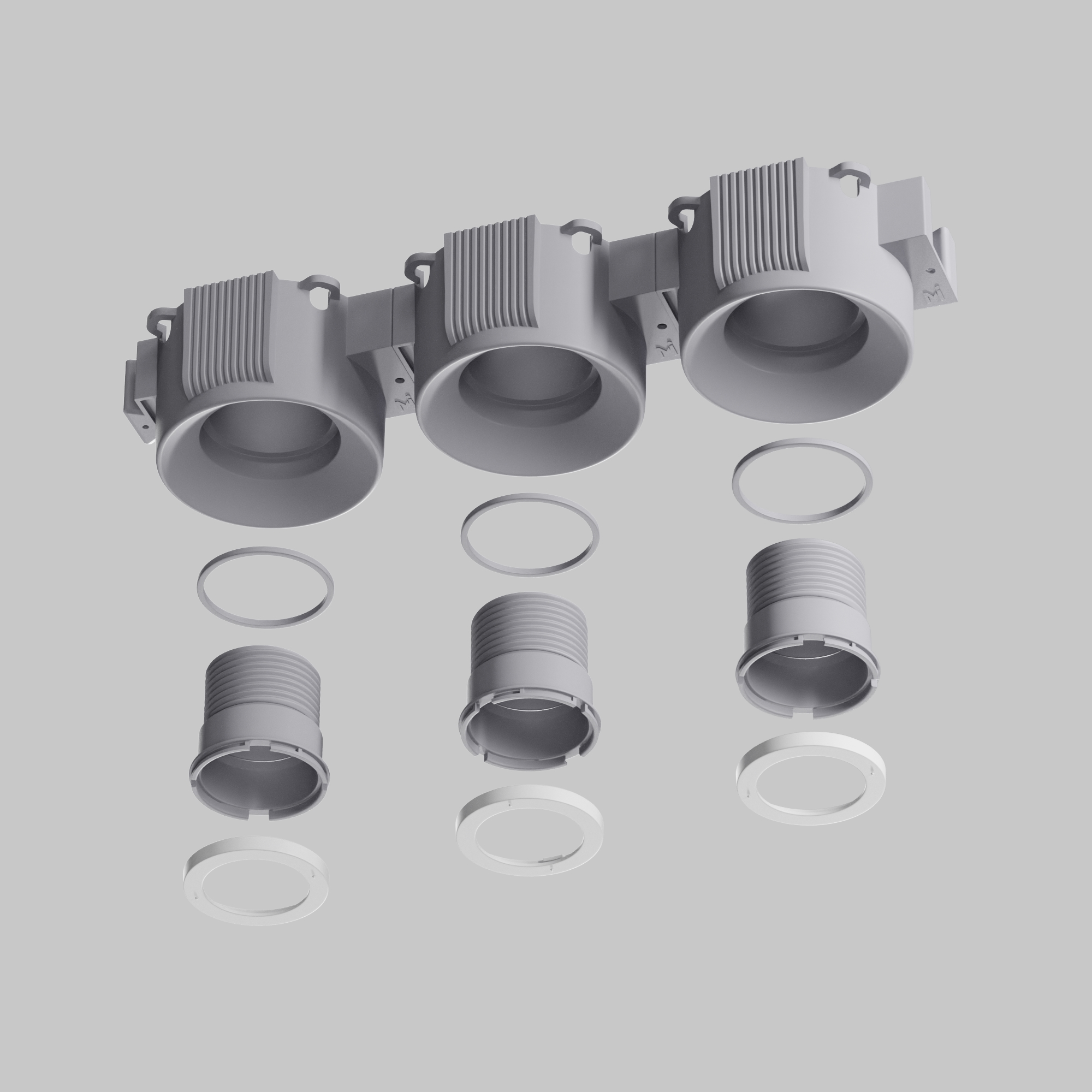 Встраиваемый светильник Technical DL136-GU10-W