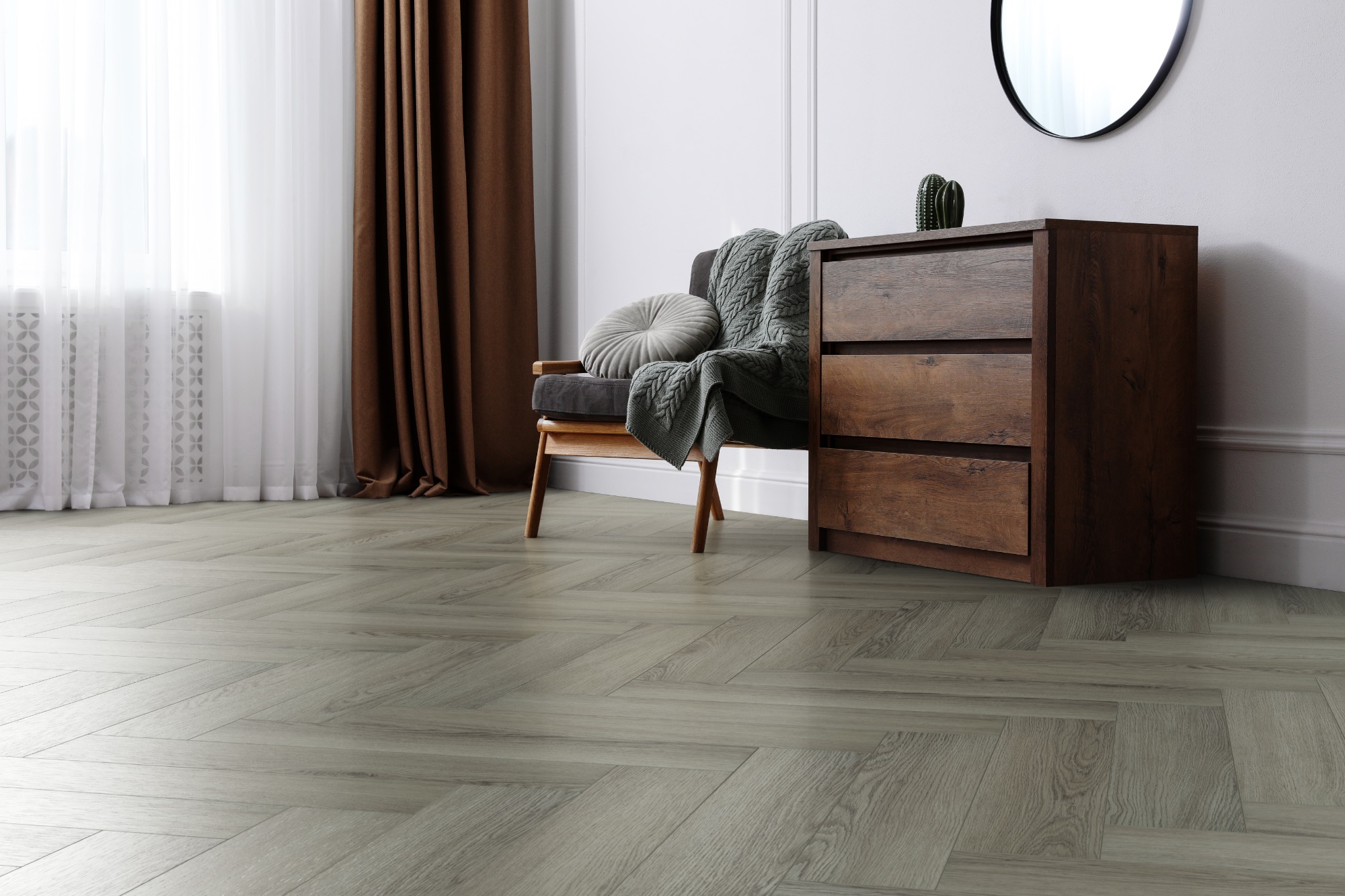 Кварц виниловый ламинат Aquafloor Soundless AF7505SOU