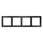 Рамка пластиковая VOLTUM S70 на 4 поста, (титан)