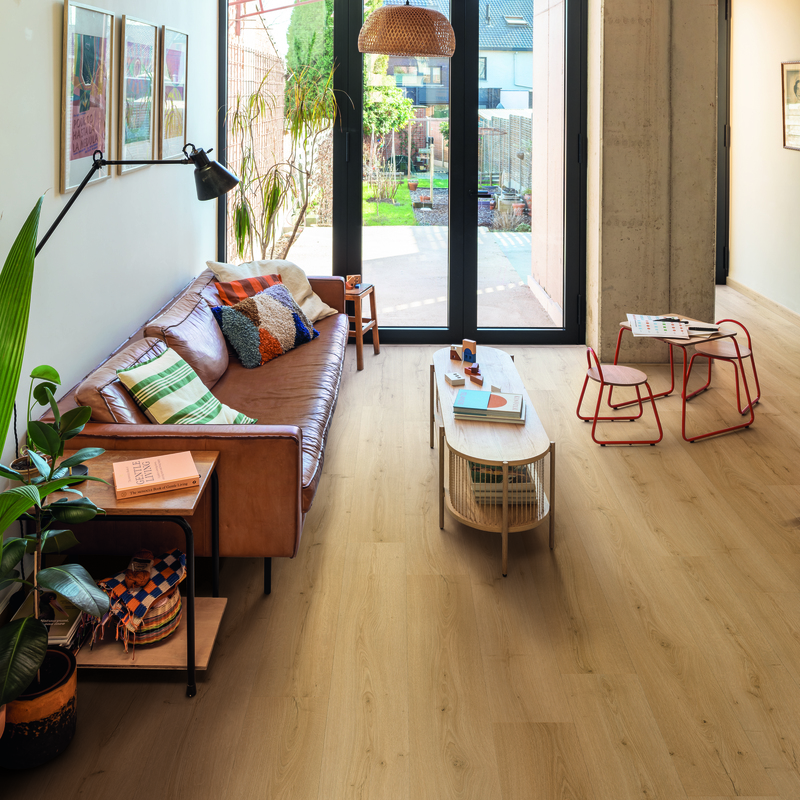 ПВХ-плитка Quick-Step QS Alpha Vinyl BLOOM планка AVMPU 40318 Дуб медовый брашированный