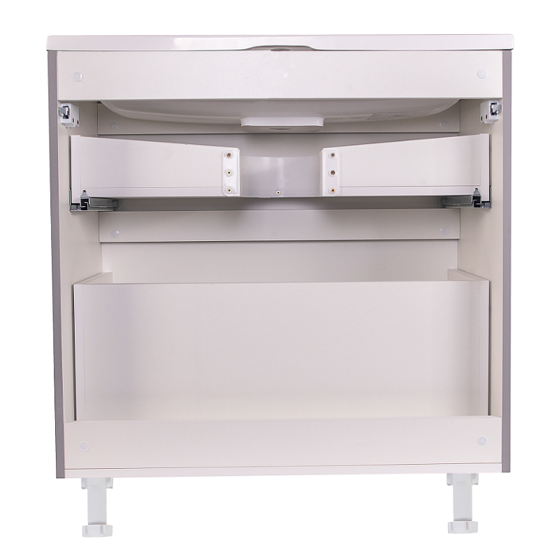 Тумба напольная Creto Oro 80 см 24-ST80-GR серый люкс