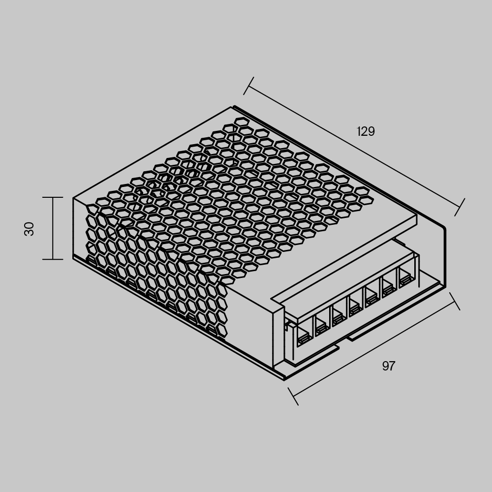 Источник напряжения Led Strip 831007