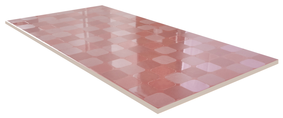 Вставка Mono Quadra wine 30х60