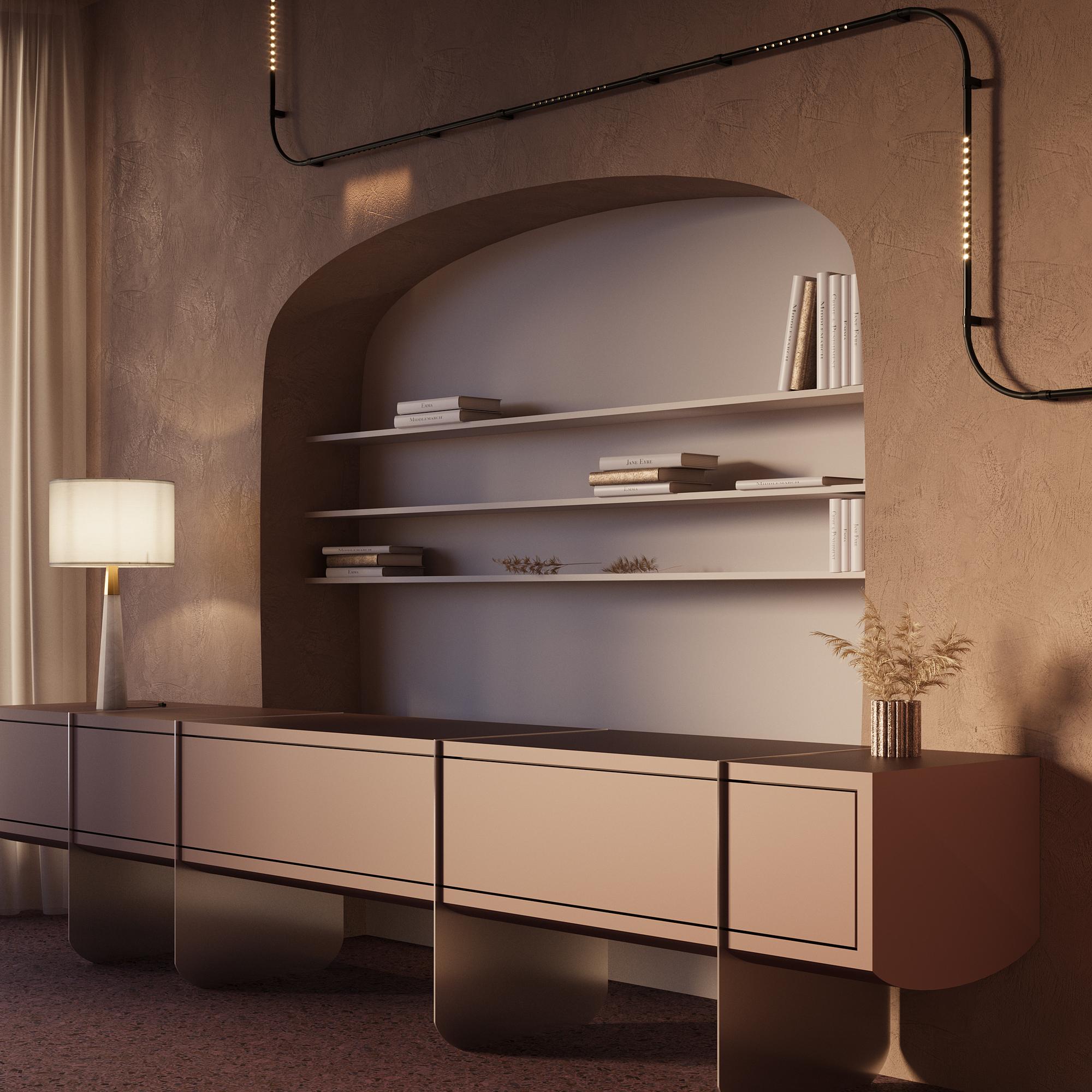 Светильник Technical C101CL-L1000-24W3-6K-BS