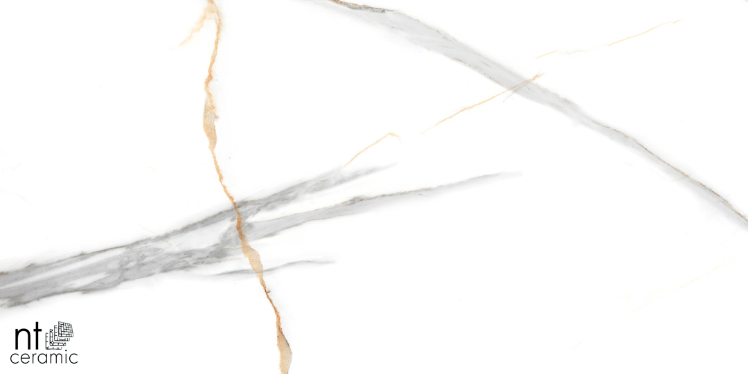 Керамогранит NT CERAMIC Marmo Maritaca Statuario Ultra White NTT99513M
