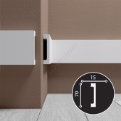 Молдинг Bello Deco М7 70x15x2000