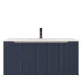 Тумба под раковину Creto Luna Blue 100 см 17-Bl100