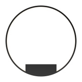 Настенный светильник (бра) Maytoni MOD058WL-L50BK