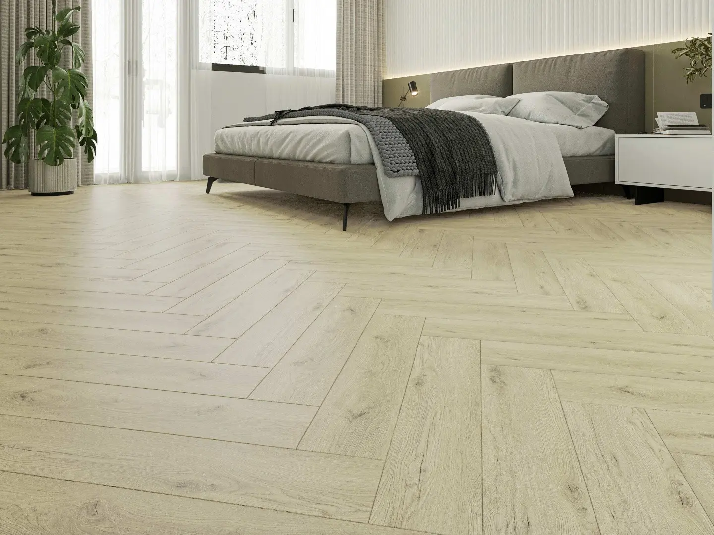 SPC Ламинат Alpine Floor SPC Light Parquet ЕСО 13-23AB Дуб Алиот 4V 43кл