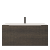 Тумба под раковину Creto Luna Venge 100 см 17-VG100