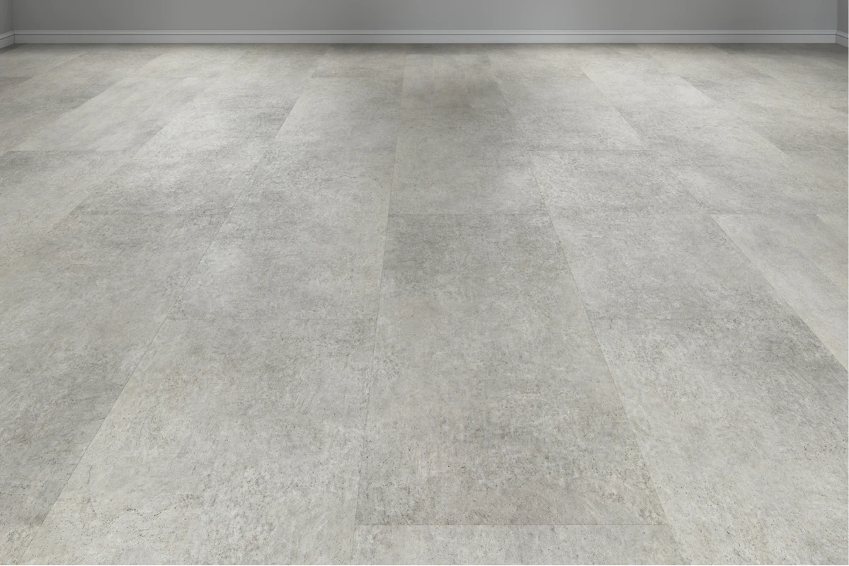 ПВХ плитка VINILAM  Allure Stone Glue 88803 Серебристый Бетон Glue