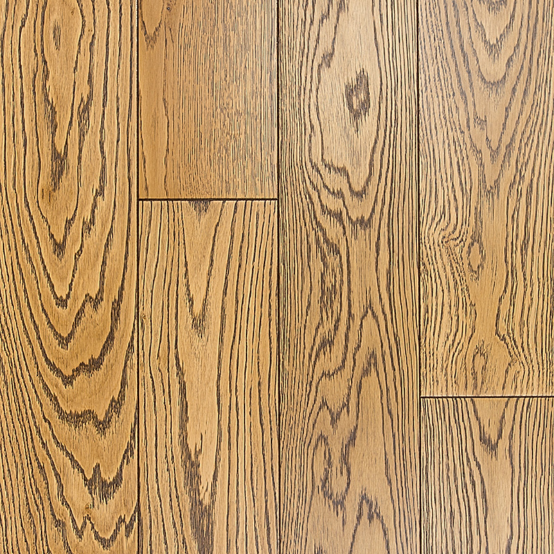 Инженерная доска CROWNWOOD Classic Arte 2-х слойная шип-паз Дуб Рюмеланж УФ-лак/Рустик/Браш 400..1500 х 145 х 15 / 1.0875м2