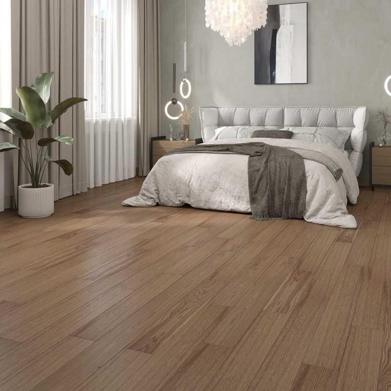 Инженерная доска EPPE 2-х слойная (шип-паз) Арт.: Eland Дуб Linen EL 1504, Дуб Натур, Лак