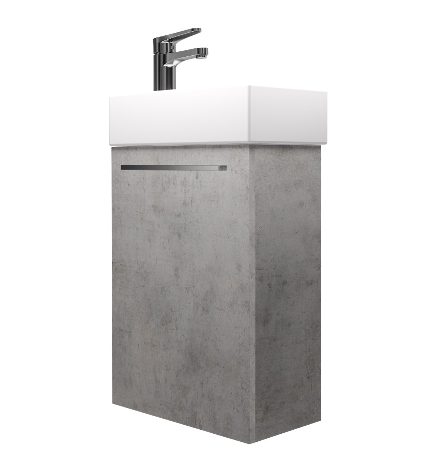 Тумба под раковину Creto Pollino Beton