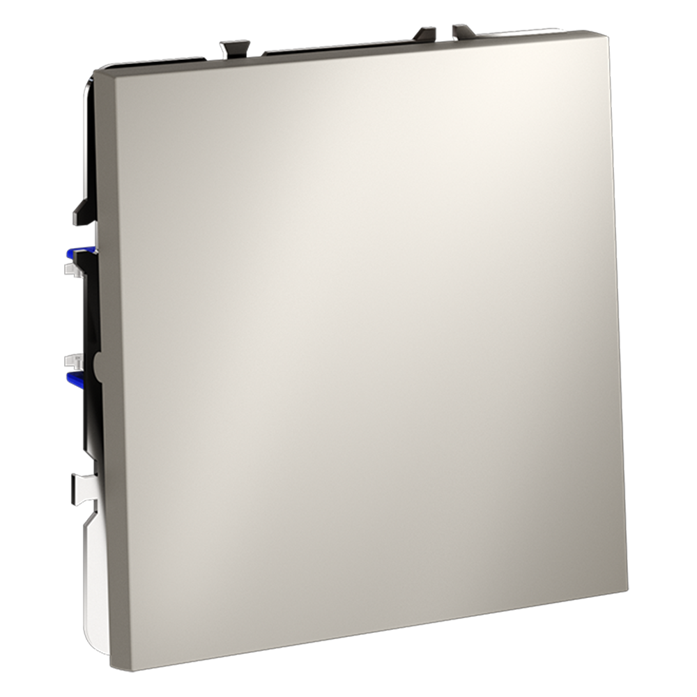 Перекрестный переключатель встраиваемый VOLTUM S70 одноклавишный 10А, (кашемир)