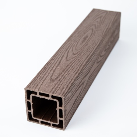 Столб для ограждений Deko Home Техно Шоколад 100x100x3000