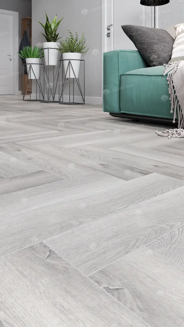 ПВХ-плитка Alpine Floor LVT Parquet ECO 16-18 Дуб Лейтена 4V 43кл