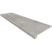 Комплект (Ступень TN01 (33x120) непол. (прямоугол. бортик) без насечек + Подступенок (14,5x120))