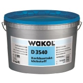 Контактный клей для пробки WAKOL D 3540 акрилатный латексный 5 кг