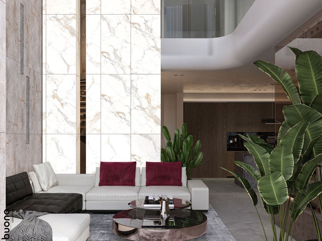 Керамогранит Buono Ceramica Marble Аletta Glossy M4406P