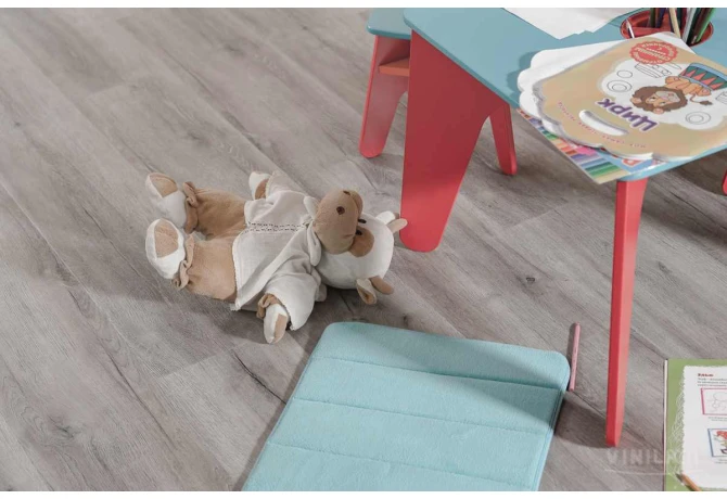 ПВХ-плитка CERAMO VINILAM XXL Дуб Давос 8880-EIR Glue