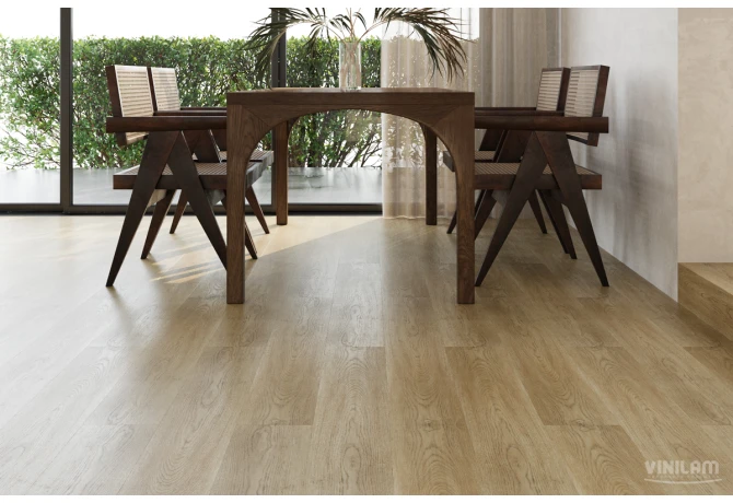 Кварц виниловый ламинат VINILAM Click 3.7 мм 8895 Дуб Шверин