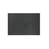 Клавиша смыва Creto Snap 1.2 для унитаза, черная матовая