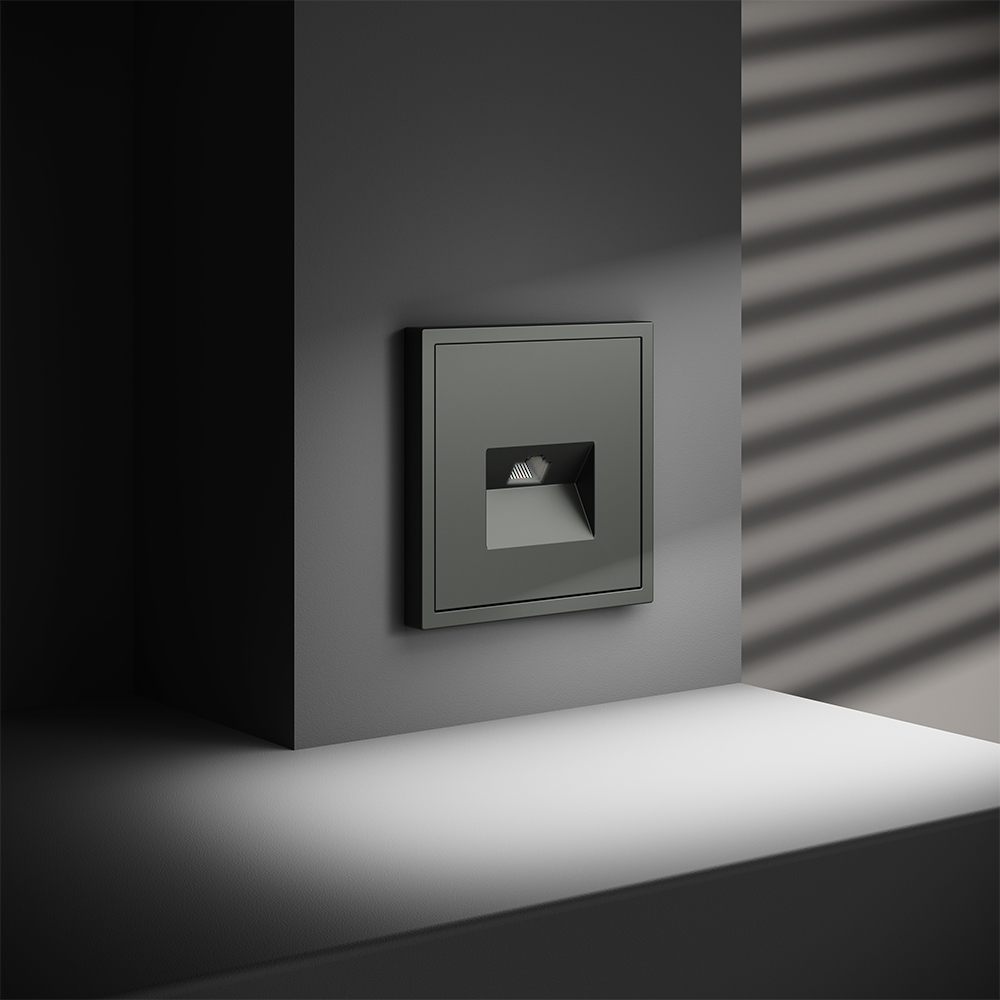 Розетка компьютерная встраиваемая VOLTUM S70 RJ45 кат.6, (титан)