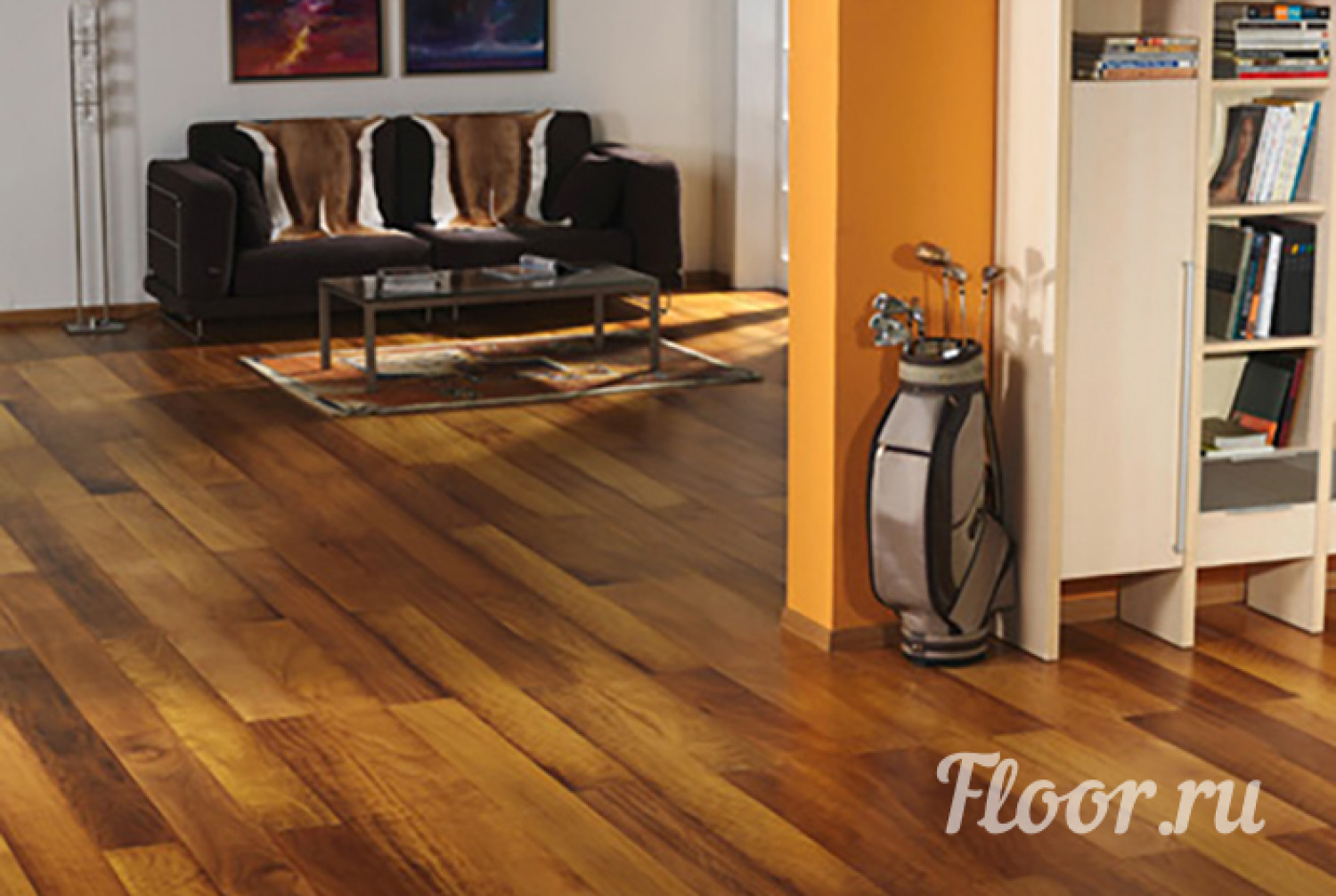 Массивная доска CROWNWOOD Exotic Ироко (Iroko) 250..1500 х 120 х 14 / 2.7