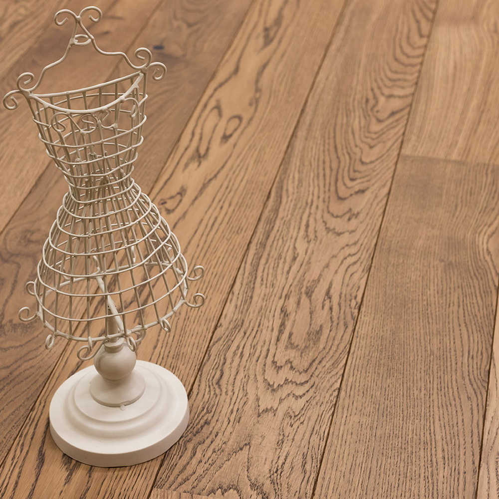 Паркетная доска Polarwood Дуб 4V Артист Премиум песочное масло однополосный Oak Premium Artist Sand