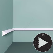 Молдинг Bello Deco М27 20x20x2000