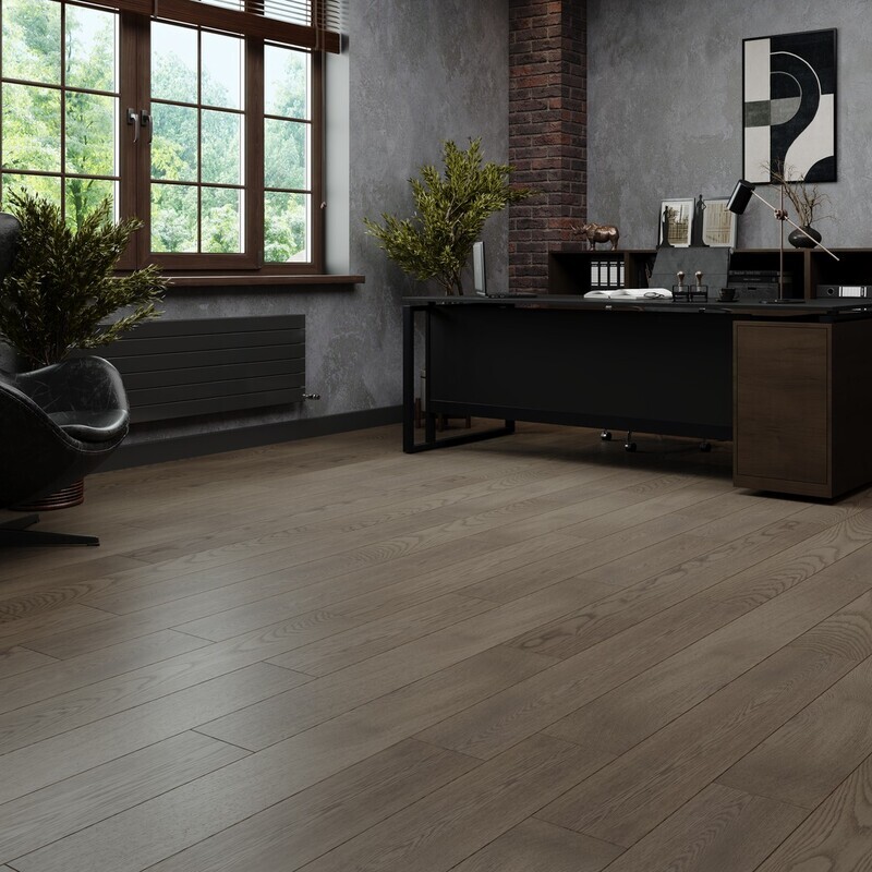 Инженерная доска EPPE 2-х слойная (шип-паз) Арт.: Malmo Дуб Smoky ML 1808, Дуб Натур, Лак