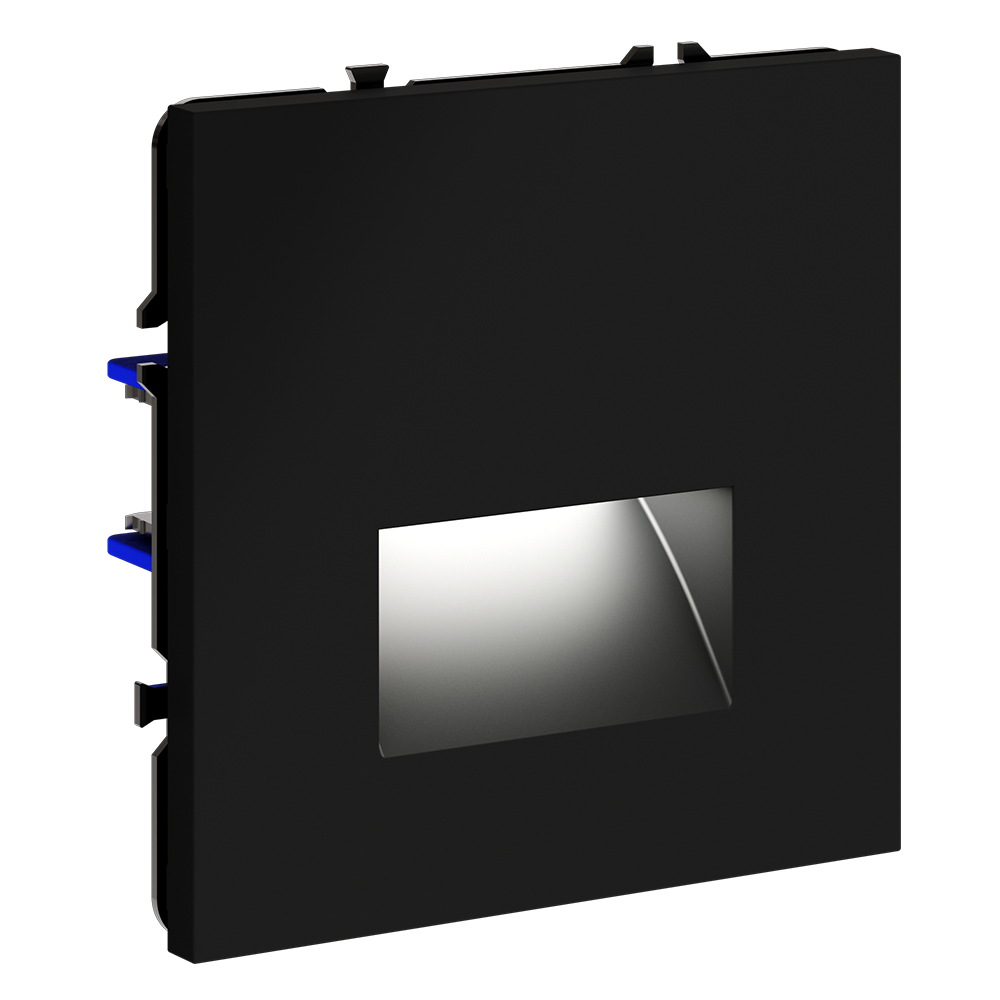 Подсветка светодиодная встраиваемая VOLTUM S70, (черный матовый)