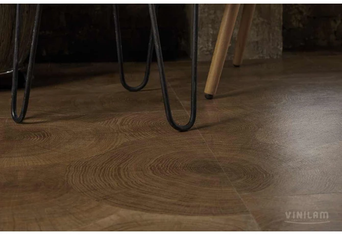 ПВХ плитка CERAMO VINILAM Glue 2,5 мм Дуб Натуральный 61601 Glue