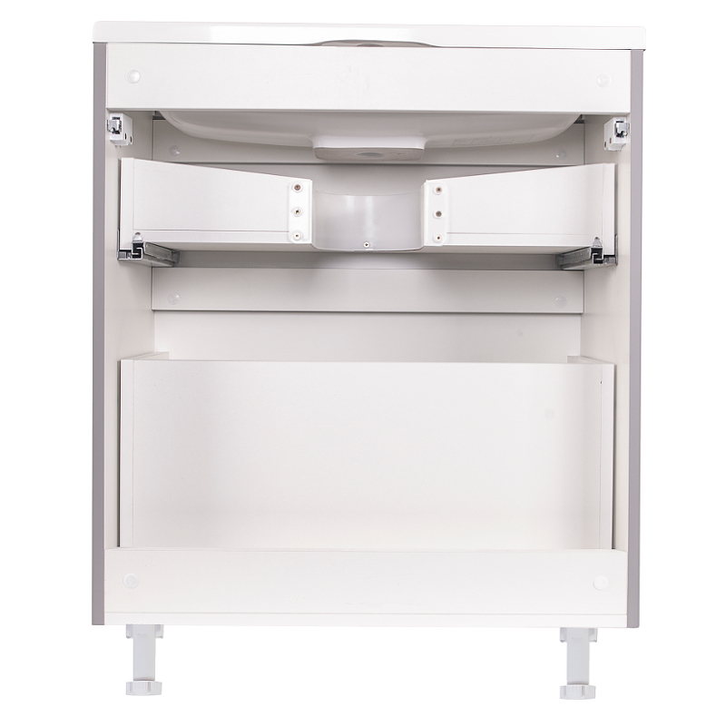 Тумба напольная Creto Oro 70 см 24-ST70-GR серый люкс