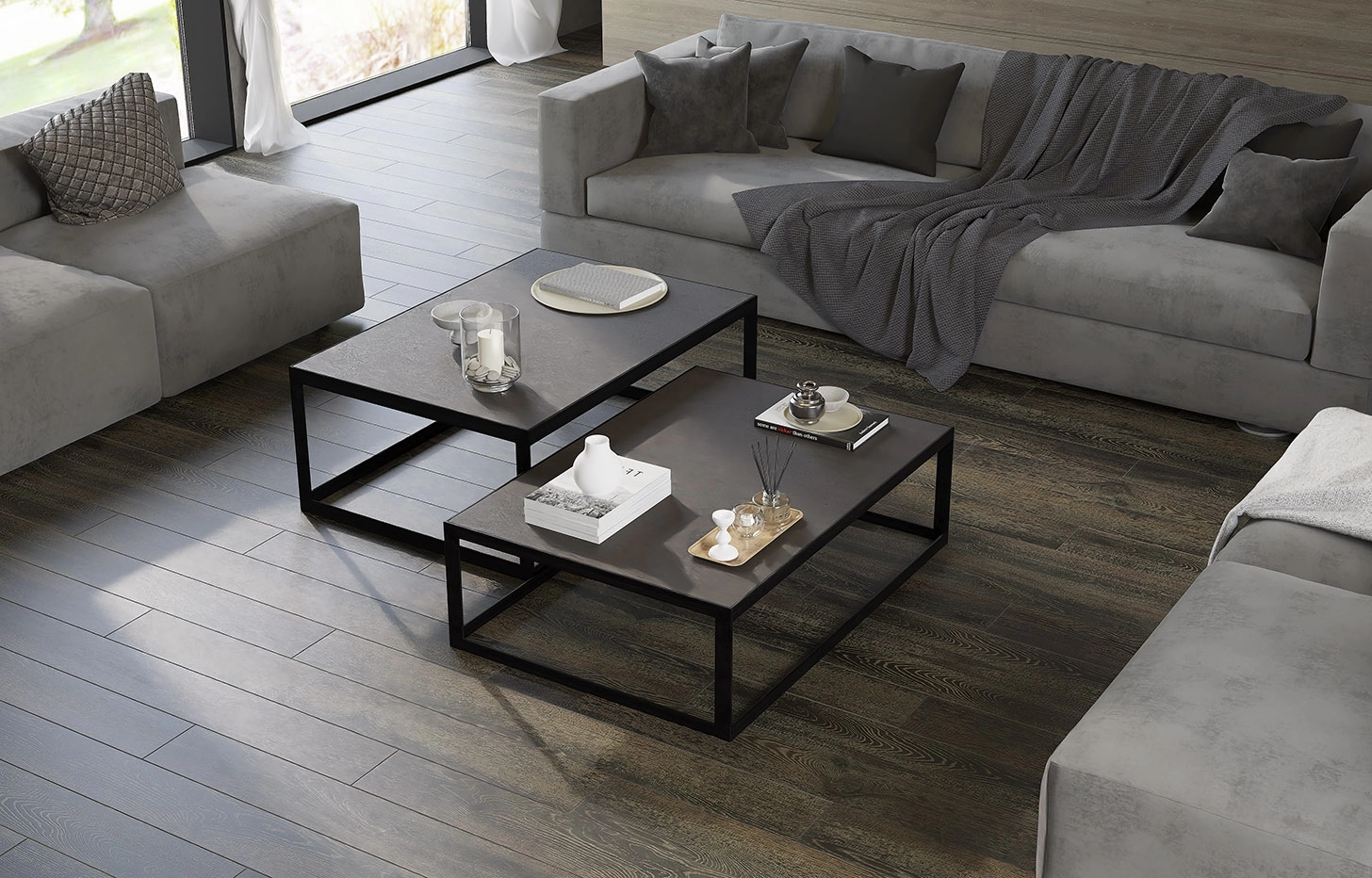 SPC Ламинат  Stone Floor MSPC Дуб Греческий 91790-5 MP