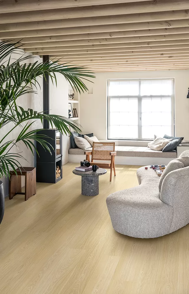 ПВХ-плитка Quick-Step Дуб безмятежный натуральный светлый Fuse SGMPC20321