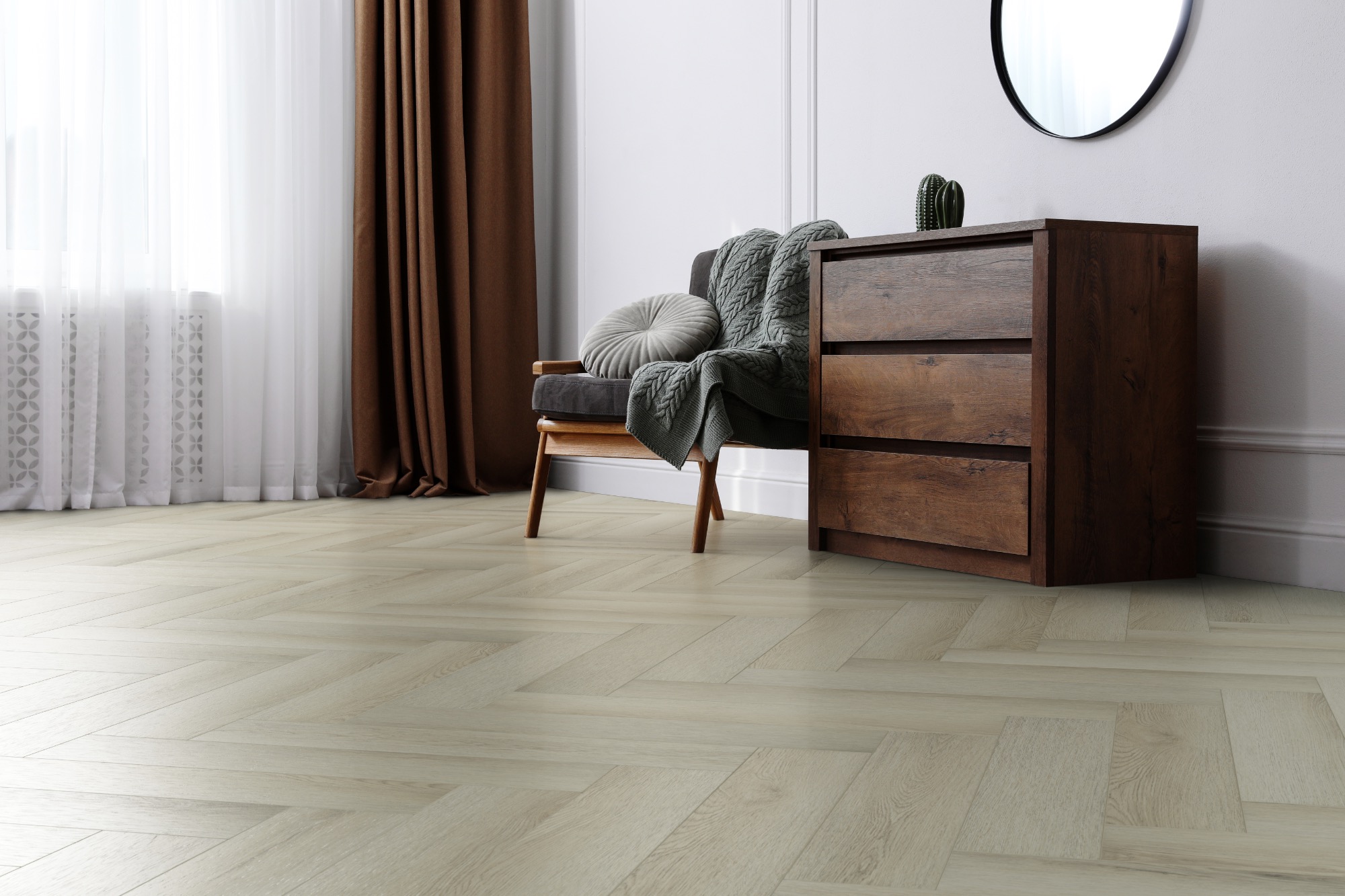 Кварц виниловый ламинат Aquafloor Soundless AF7501SOU