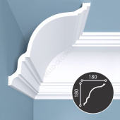 Карниз Bello Deco K23 180x180x2000