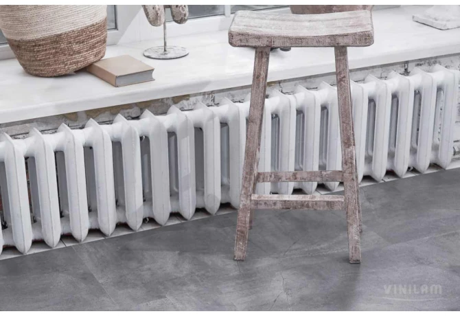 WPC CERAMO VINILAM STONE 6 мм 61602 Серый Бетон 6 mm